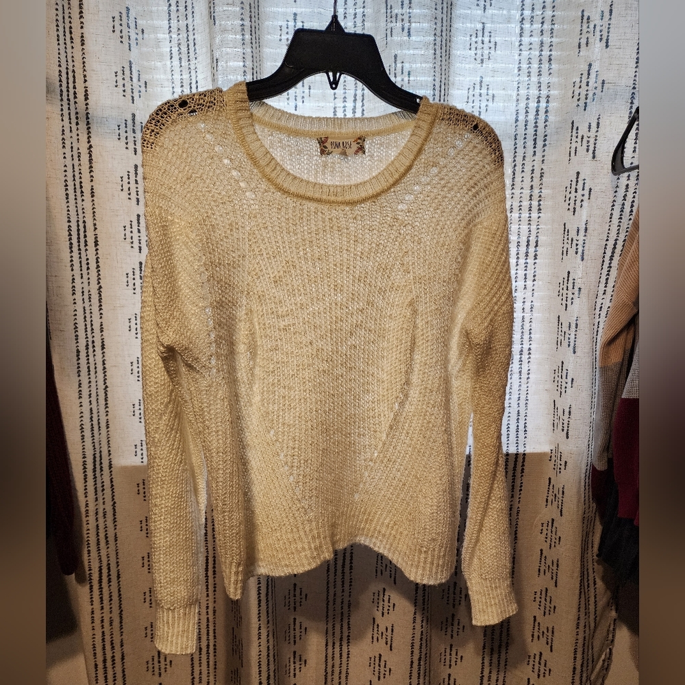 White Knit Sweater
